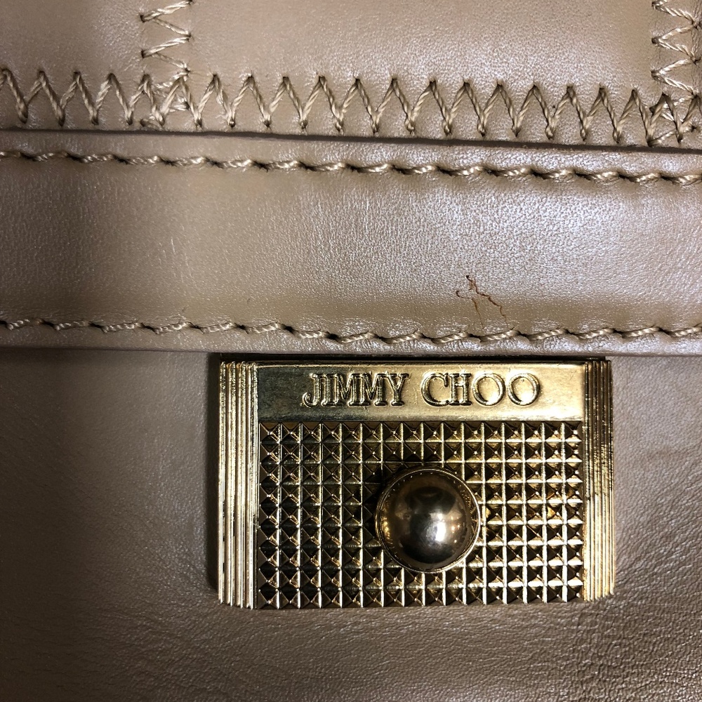 NEW JIMMY CHOO Catherine Satchel Box Bag Calfskin - Picture 3 of 8